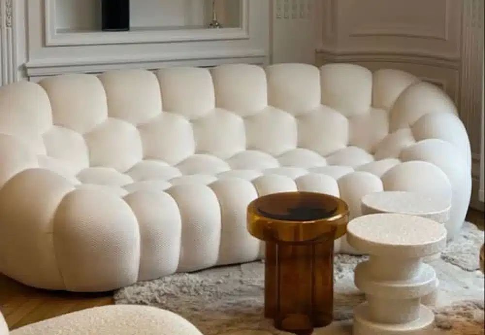 blue bubble couch tiktok